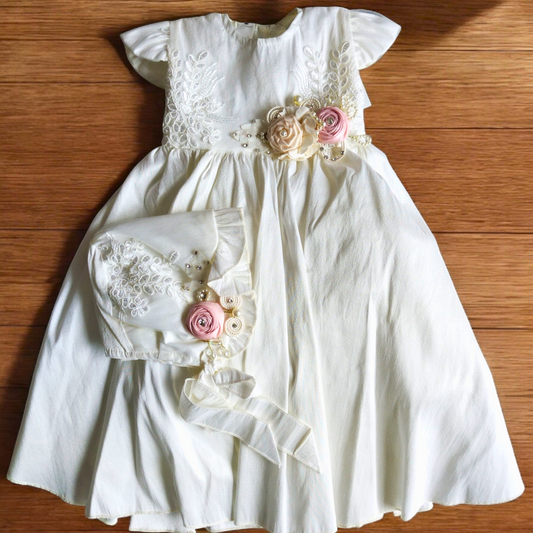 Ropón Niña Ivory - T2 0002